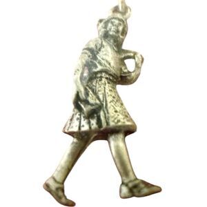 Vintage Keepsake Charm in Genuine Silver-Pewter